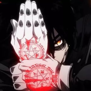 This is the Avatar Image for the Alucard - Hellsing Ultimate (Japanese) (good at talking, bad at signing) AI Voice and Text to Speech Generator